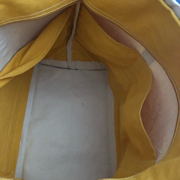 Shore Bags Classic Tote Large Canary - Picture 2 of 3